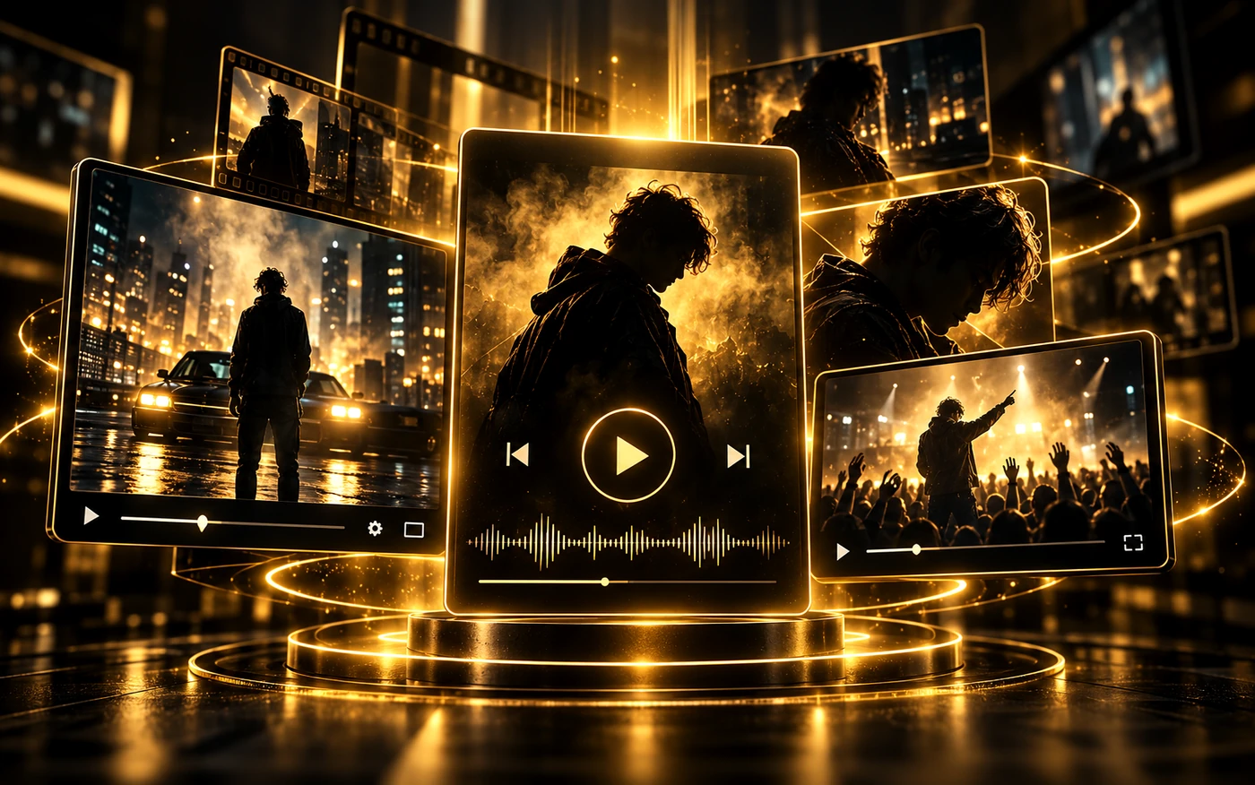 VOXRYN music video editing and cinematic release content showcase